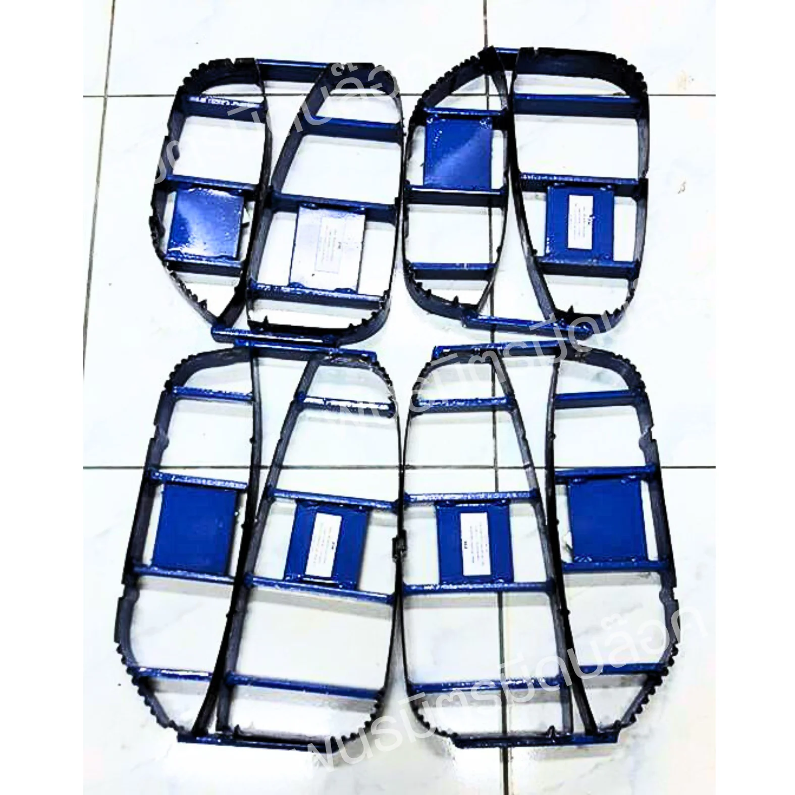 ตัวอย่างโฟมเบาะรถที่ตัดด้วยมีดบล็อค